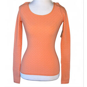 Free People Intimately Love Letter Top Candied Melon NWT M/L Stretch